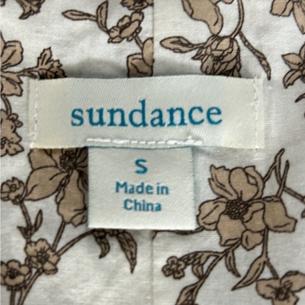 Sundance Light Tan Sophia Blazer linen size S - Picture 6 of 11